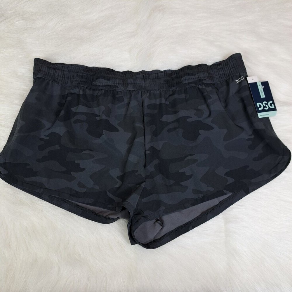 DGS Camo Mid Rise Running Shorts  2XL